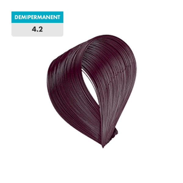 4.2 - Medium Violet Brown (Demipermanent)