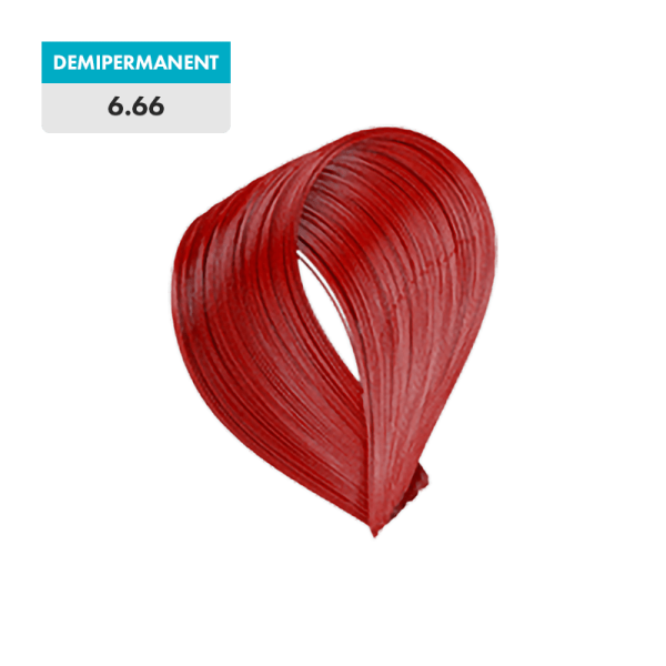 6.66 - Intense Red Dark Blonde (Demipermanent)