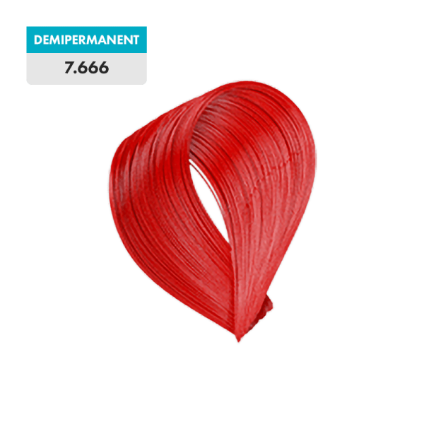 7.666 - Extra Intense Red Medium Blonde (Demipermanent)